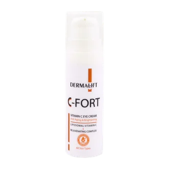 تصویر کرم دور چشم ویتامین سی درمالیفت 15 میلی لیتری