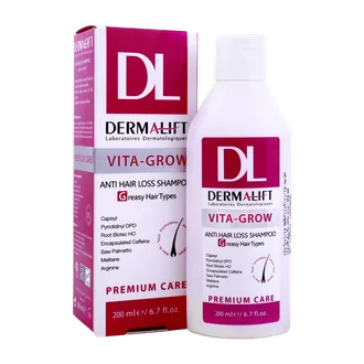 تصویر شامپو تقویت کننده موهای چرب ویتا گرو درمالیفت