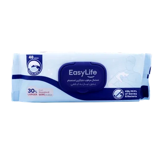 تصویر دستمال مرطوب جایگزین استحمام ایزی لایف
