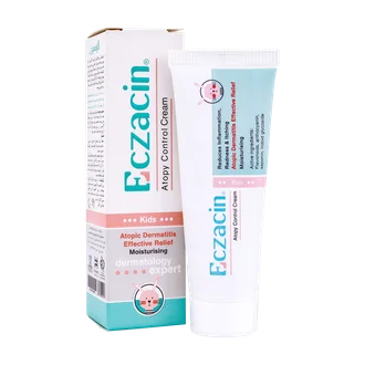تصویر کرم مرطوب کننده و ضد اگزما کودک اگزاسین