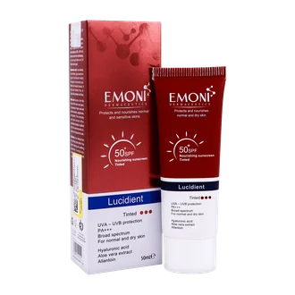 تصویر ضد آفتاب پوست خشک SPF50 امونی