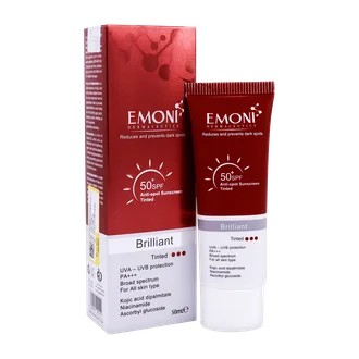 تصویر کرم ضد آفتاب ضد لک SPF50 برلیانت امونی
