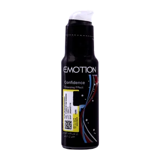 تصویر ژل حجم دهنده آقایان کانفیدنس ایموشن مشکی