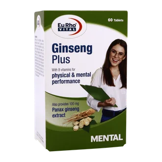 تصویر قرص جینسینگ پلاس یوروویتال