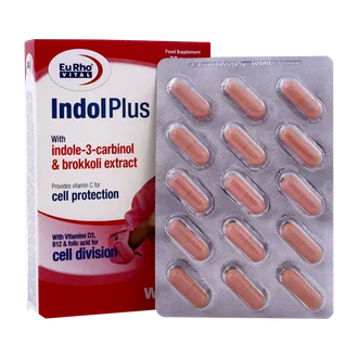 تصویر کپسول ایندول پلاس یوروویتال