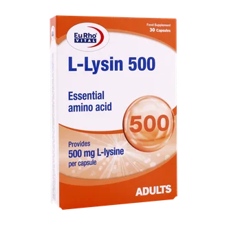 تصویر کپسول ال لیزین 500 یوروویتال