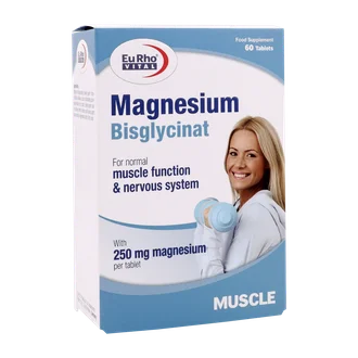 تصویر قرص منیزیم بیس گلایسینات یوروویتال