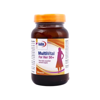 تصویر کپسول مولتی ویتال فور هر 50 یوروویتال