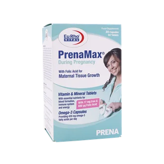 تصویر قرص پرینامکس دیورینگ پرگننسی یوروویتال