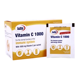 تصویر ساشه ویتامین سی 1000 یوروویتال