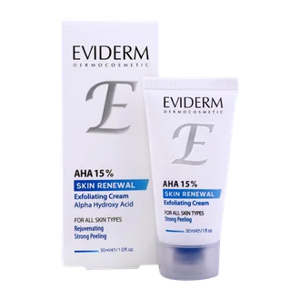 تصویر کرم لایه بردار آ اچ آ 15 درصد اویدرم