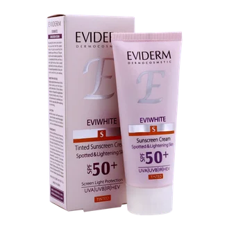 تصویر ضد آفتاب رنگی SPF50 اوی وایت اویدرم