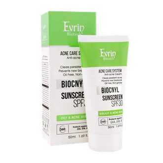 تصویر ضد آفتاب پوست چرب SPF30 بایوکنیل اورین