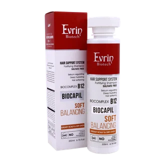 تصویر شامپو تقویت کننده پوست سر چرب و موی خشک بایوکاپیل اورین