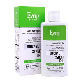 تصویر ژل شستشوی صورت بایوکنیل اورین پوست چرب