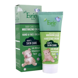 تصویر کرم مرطوب کننده دست و صورت کودک اورین