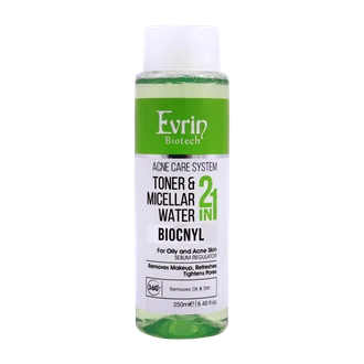 تصویر میسلار واتر تونر پوست چرب بایوکنیل اورین