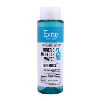 تصویر میسلار واتر تونر پوست خشک بایومویست اورین