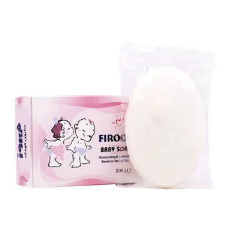 تصویر صابون بچه روغن گیاهی فیروز 100 گرمی