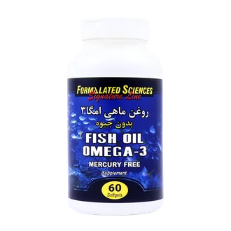 تصویر کپسول روغن ماهی امگا 3 فرمولیتد ساینسز