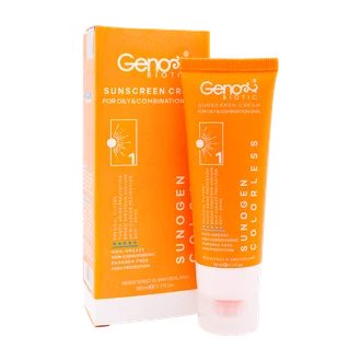 تصویر ضد آفتاب پوست چرب SPF50 سانوژن ژنوبایوتیک