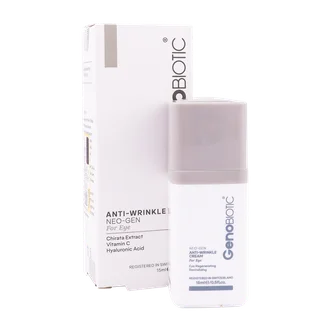 تصویر کرم ضد چروک دور چشم نئوژن ژنوبایوتیک