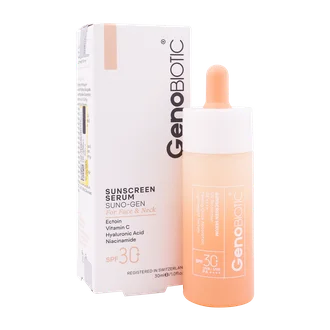 تصویر سرم ضد آفتاب SPF30 ژنوبایوتیک سانوژن