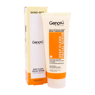 تصویر اسکراب قوی صورت ژنوبایوتیک پوست چرب