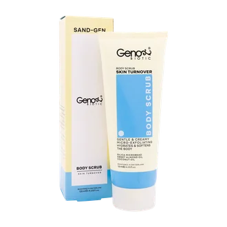 تصویر اسکراب بدن ژنوبایوتیک روغن بادام شیرین