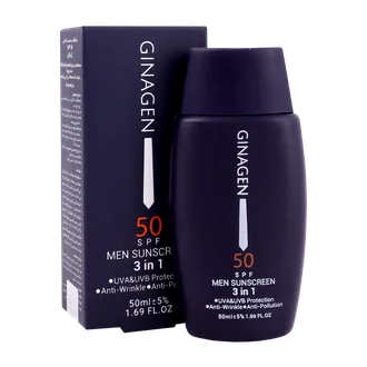 تصویر ضد آفتاب 3 در 1 SPF50 مردانه ژیناژن