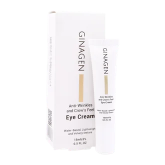 تصویر کرم دور چشم ضد چروک ژیناژن 15 میلی لیتری