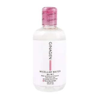 تصویر میسلار واتر ژیناژن پوست خشک و نرمال