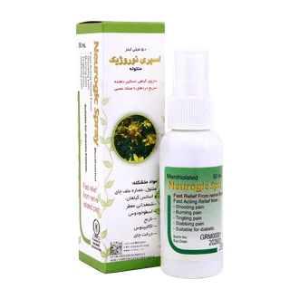 تصویر اسپری نوروژیک منتوله گل دارو