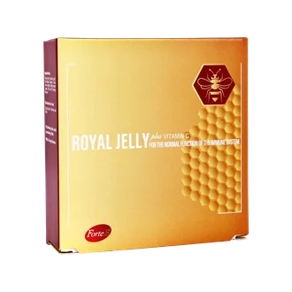 تصویر ویال رویال ژلی و ویتامین سی فورت ای