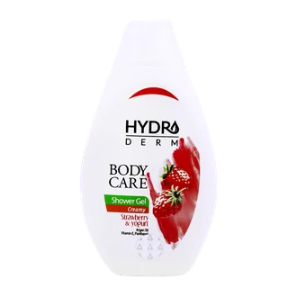 تصویر شامپو بدن کرمی ماست و توت فرنگی هیدرودرم