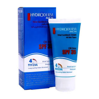 تصویر کرم ضد آفتاب SPF35 آقایان هیدرودرم