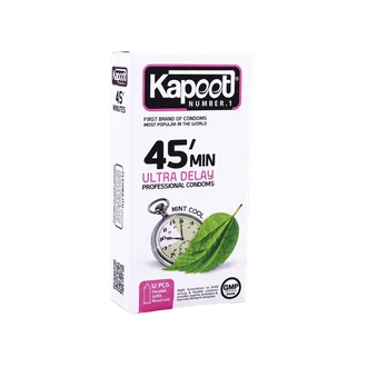 تصویر کاندوم تاخیری 45 Minutes کاپوت 12 عددی