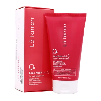 تصویر ژل شستشوی صورت پوست خشک و حساس 3 لافارر