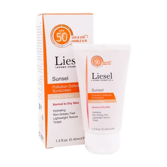 تصویر ضد آفتاب پوست خشک SPF50 سانسل لایسل