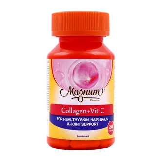 تصویر کپسول کلاژن و ویتامین سی مگنوم ویتامینز