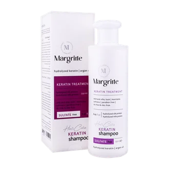 تصویر شامپو موهای کراتینه شده مارگریت