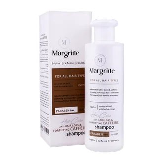 تصویر شامپو ضد ریزش کافئین مارگریت
