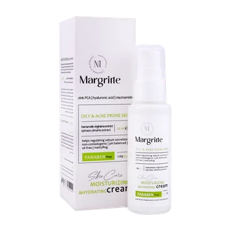تصویر کرم مرطوب کننده و آبرسان پوست چرب مارگریت