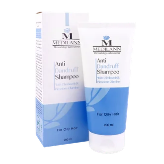 تصویر شامپو ضد شوره موهای چرب مدیلن