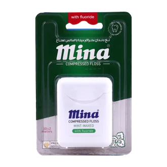 تصویر نخ دندان متراکم مینا نعنایی