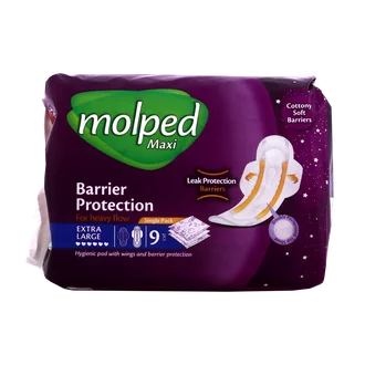 تصویر نوار بهداشتی مولپد خیلی بزرگ نیمه ضخیم