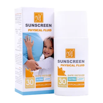 تصویر فلوئید ضد آفتاب فیزیکال سیف دیفنس مای SPF30