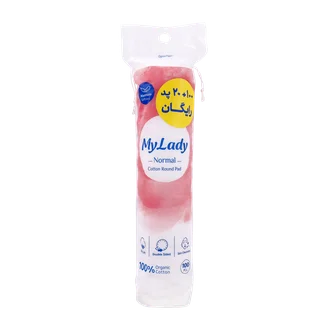 تصویر پد پاک کننده آرایش ساده مای لیدی 