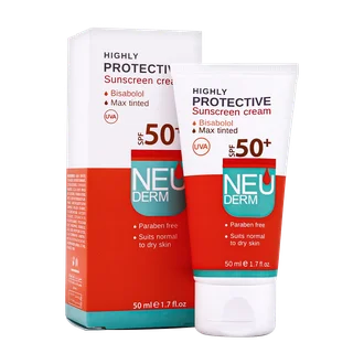 تصویر ضد آفتاب هایلی پروتکتیو SPF50 نئودرم پوست خشک