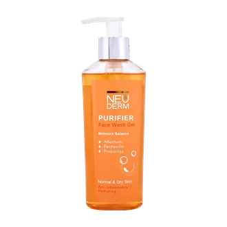 تصویر ژل شستشوی صورت پیوریفایر نئودرم پوست خشک